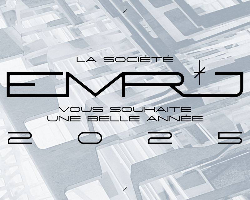 Bonne année 2025 de la part d’EMRJ !